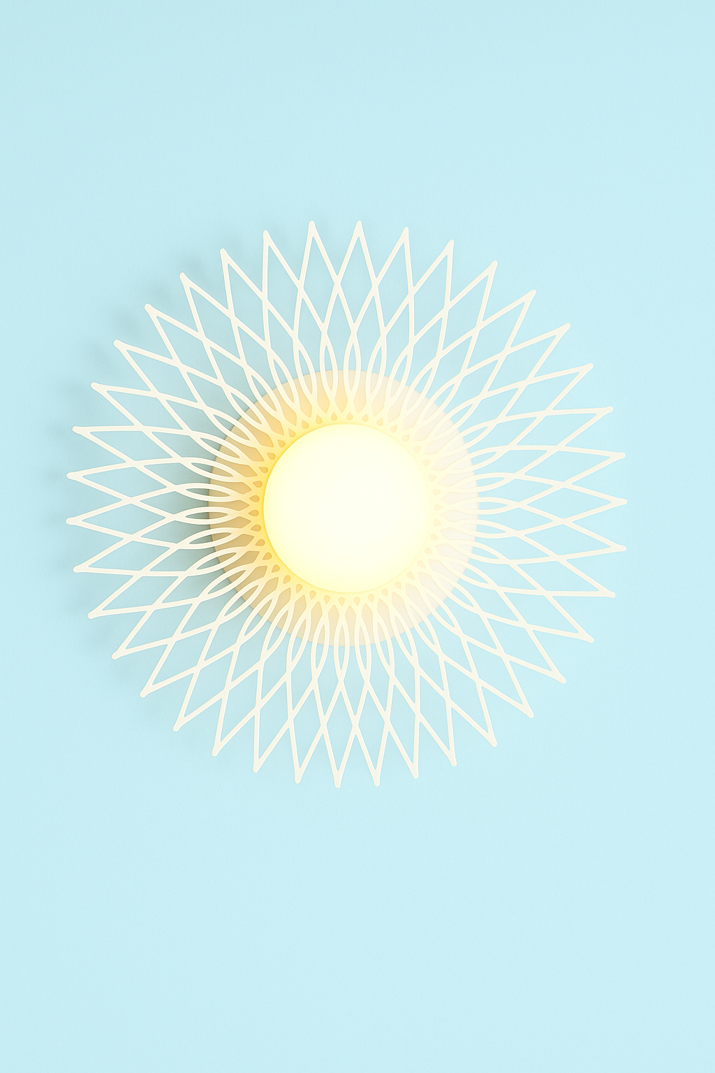 Mandala Glow Wall Lamp