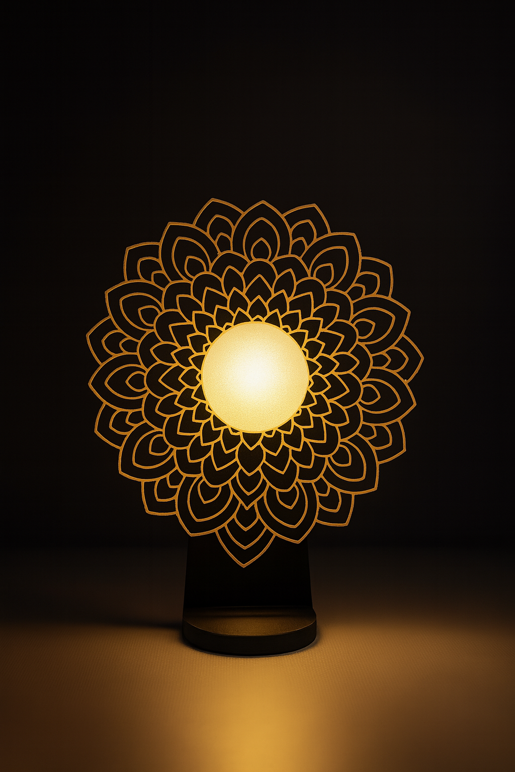 Mandala Glow Table Lamp