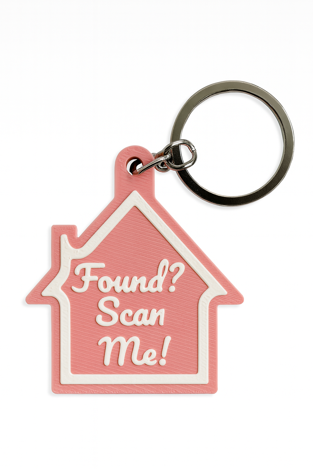Home QR Code keychain