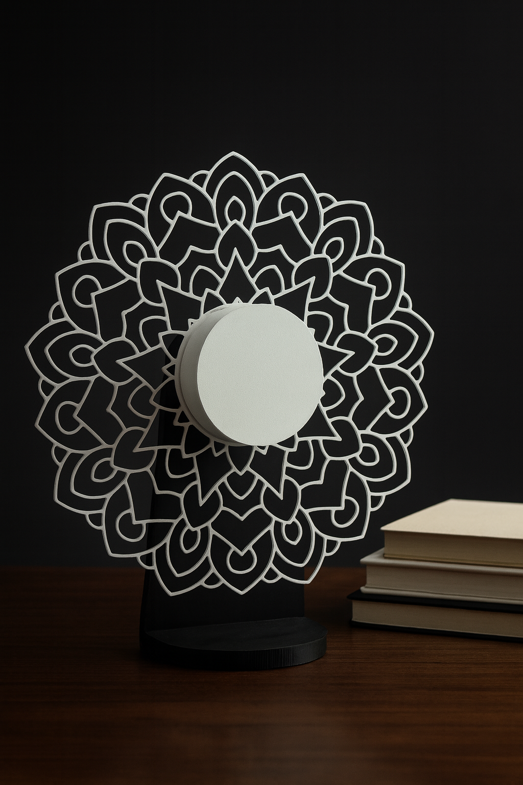 Mandala Glow Lamp – Artistic Ambient Light