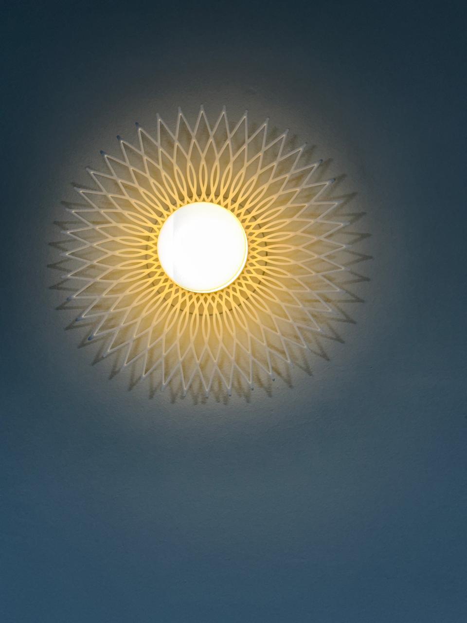 Mandala Glow Wall Lamp